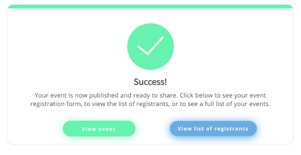 Build an event registration form