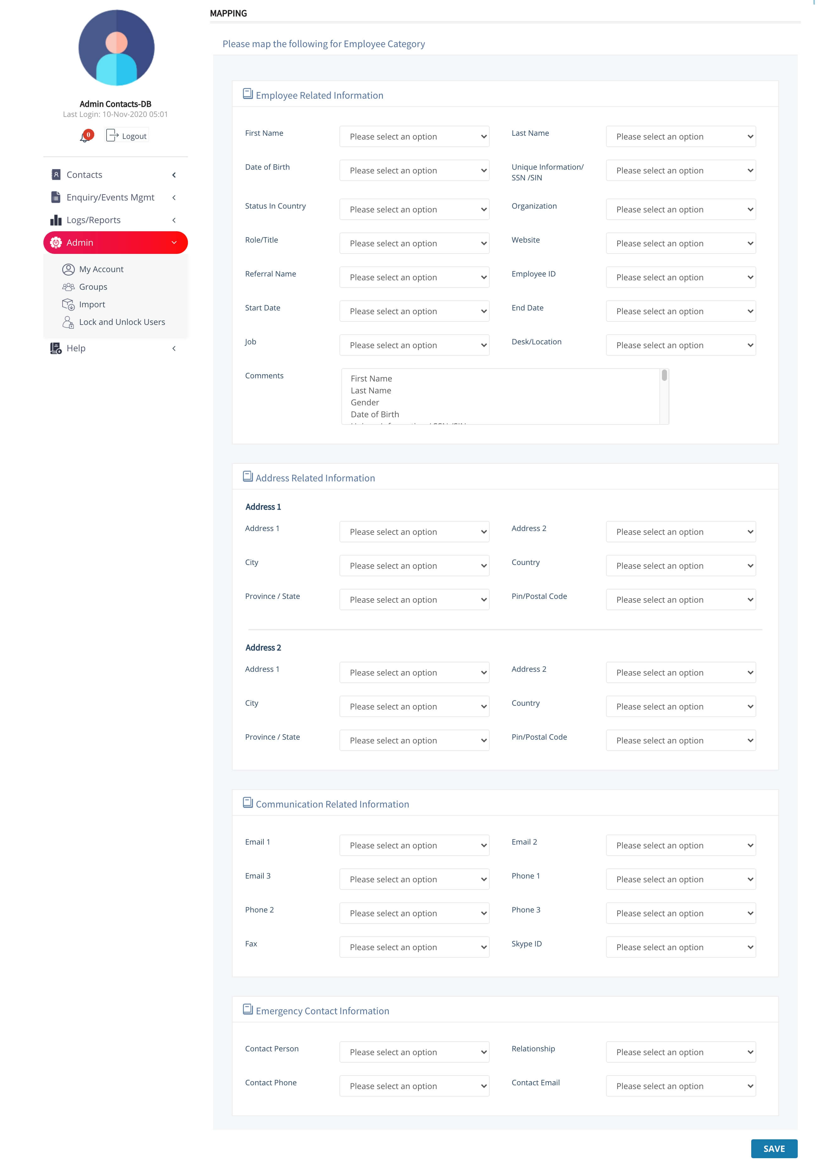 import your contacts